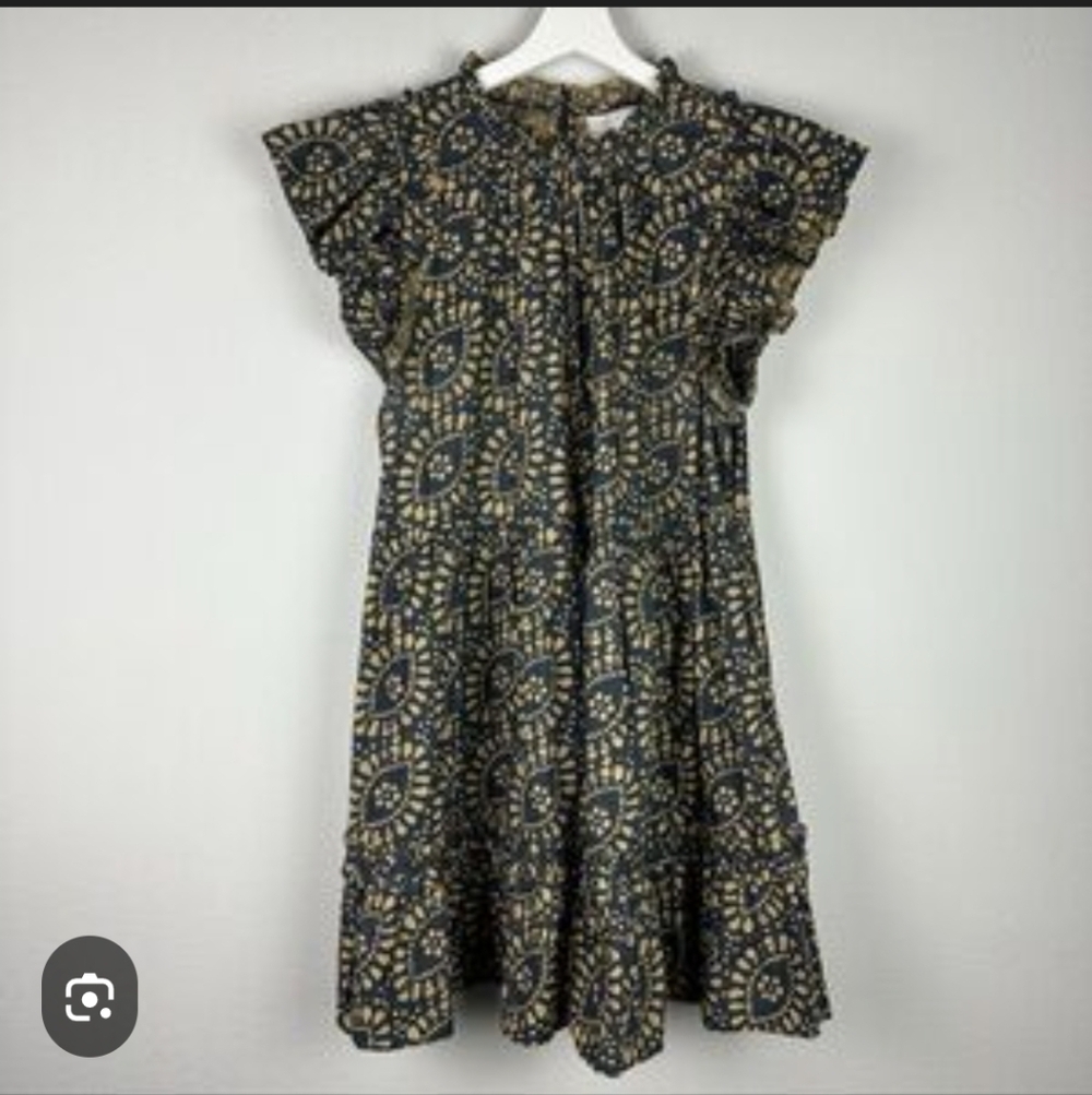 Caroline Constas Flutter Sleeve Dress